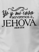 Erkek Jehova Baskılı Süprem T-shirt resmi